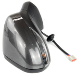 Magnetic Grey Ford Fiesta mk8 Complete Full Door Wing Mirror Right Drivers Side