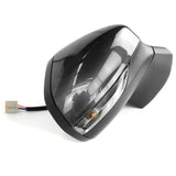 Magnetic Grey Ford Fiesta mk8 Complete Full Door Wing Mirror Right Drivers Side