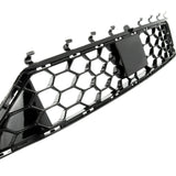 Gloss Black Honeycomb Lower Grille for Ford Focus mk4 ST and ST-Line 2019 - 2022