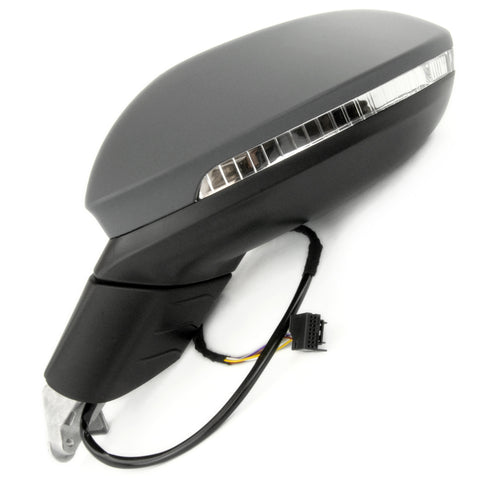 Complete Full Door Wing Mirror Left Passenger Side for VW Golf mk8