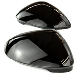 VW Golf mk8 and ID3 Gloss Black Wing Mirror Covers Caps Left Right Pair