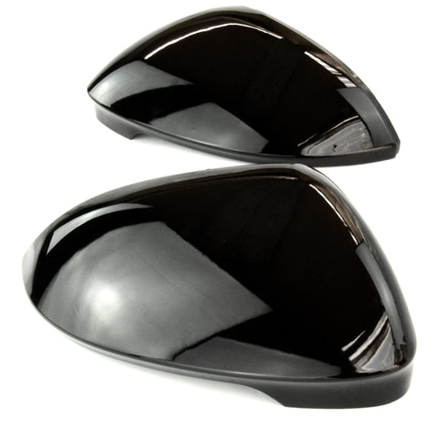 VW Golf mk8 and ID3 Gloss Black Wing Mirror Covers Caps Left Right Pair