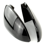VW Golf mk8 and ID3 Gloss Black Wing Mirror Covers Caps Left Right Pair
