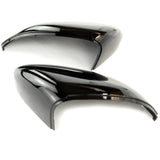 VW Golf mk8 and ID3 Gloss Black Wing Mirror Covers Caps Left Right Pair