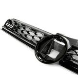 All Gloss Black GTI Style TDI Honeycomb Front Grille for VW Golf mk7.5 Facelift 2017