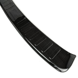 Black Smoked Metal Rear Bumper Protector Scratch Guard Cover for VW Golf mk7
