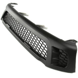 All Black Honeycomb Front Bumper Radiator Grille for Toyota Hilux 2016 - 2020