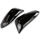 Toyota Hilux 2016 - 2024 Gloss Black Wing Mirror Covers Caps Pair Left Right