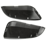 Toyota Hilux 2016 - 2024 Gloss Black Wing Mirror Covers Caps Pair Left Right