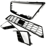 Custom All Gloss Black FR Grilles Kit for SEAT Ibiza mk5 2017 - 2025