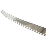 Silver SS Metal Rear Bumper Protector Scratch Guard Cover for VW ID4 2021-2025
