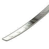 Silver SS Metal Rear Bumper Protector Scratch Guard Cover for VW ID4 2021-2025