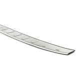 Silver SS Metal Rear Bumper Protector Scratch Guard Cover for VW ID4 2021-2025