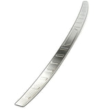 Silver SS Metal Rear Bumper Protector Scratch Guard Cover for VW ID4 2021-2025