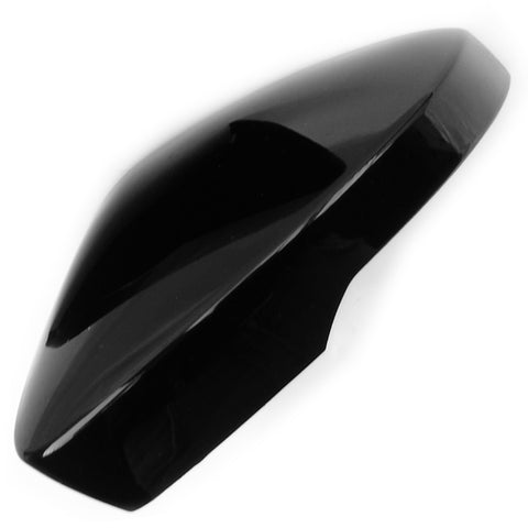 Skoda Octavia 2013-19 Gloss Black Door Wing Mirror Cover Left Passenger Side