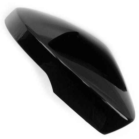 Skoda Octavia 2013-19 Gloss Black Door Wing Mirror Cover Right Drivers Side