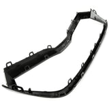 Gloss Black Bumper Upper Grille Surround Frame for Skoda Octavia mk4