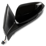 Black Complete Door Wing Mirror Left Passenger Side to Fit VW Polo mk6 2018 - 2024