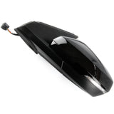 Black Complete Door Wing Mirror Left Passenger Side to Fit VW Polo mk6 2018 - 2024