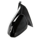 Black Complete Door Wing Mirror Left Passenger Side to Fit VW Polo mk6 2018 - 2024