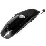 Black Complete Door Wing Mirror Right Drivers Side to Fit VW Polo mk6 2018 - 2024