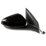 Black Complete Door Wing Mirror Right Drivers Side to Fit VW Polo mk6 2018 - 2024