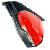 Red Complete Door Wing Mirror Left Passenger Side to Fit VW Polo mk6 2018 - 2024