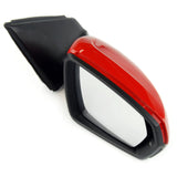 Red Complete Door Wing Mirror Right Drivers Side to Fit VW Polo mk6 2018 - 2024