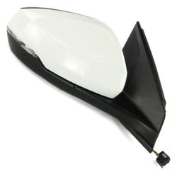 White Complete Door Wing Mirror Right Driver Side to Fit VW Polo mk6 2018 - 2024