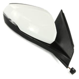 White Complete Door Wing Mirror Right Driver Side to Fit VW Polo mk6 2018 - 2024