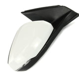 White Complete Door Wing Mirror Right Driver Side to Fit VW Polo mk6 2018 - 2024