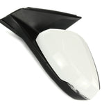 White Complete Door Wing Mirror Left Passenger Side to Fit VW Polo mk6 2018 - 2024