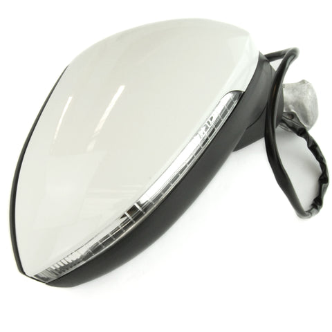 Pure White LC9A Complete Full Door Wing Mirror Right Side for VW Passat B8
