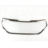Front Bumper Grille Surround Frame Chrome for Peugeot 208 2015-2019