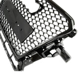 Audi Q5 8R Facelift 2013-2017 RS Style Gloss Black Honeycomb Front Bumper Grille