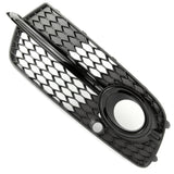 Audi Q5 S-Line 2013-2017 Black Edition Front Fog Light Grille Left Passenger Side