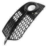 Audi Q5 S-Line 2013-2017 Black Edition Front Fog Light Grille Left Passenger Side