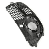 Audi Q5 S-Line 2013-2017 Black Edition Front Fog Light Grille Left Passenger Side