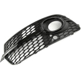 Audi Q5 S-Line 2013-2017 Black Edition Front Fog Light Grille Left Passenger Side