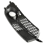 Audi Q5 S-Line 2013-2017 Black Edition Front Fog Light Grille Right Drivers Side