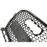 Audi Q5 8R Facelift 2013-2017 RS Style Honeycomb Front Bumper Grille & Fog Light Covers Kit