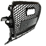 Audi Q5 8R Facelift 2013-2017 RS Style Honeycomb Front Bumper Grille & Fog Light Covers Kit