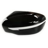 Nissan Qashqai & X-Trail Black Door Wing Mirror Cover Left Passenger Side