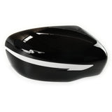 Nissan Qashqai & X-Trail Black Door Wing Mirror Cover Right Drivers Side