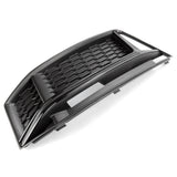 Audi S4 B9 2015-2019 Black Front Bumper Grille Left Passenger Side A4