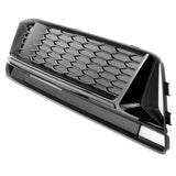 Audi S4 B9 2015-2019 Black Front Bumper Grille Left Passenger Side A4