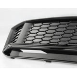 Audi S4 B9 2015-2019 Black Front Bumper Grille Left Passenger Side A4