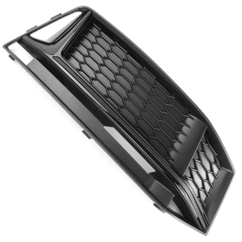 Audi S4 B9 2015-2019 Black Front Bumper Grille Right Drivers Side A4