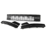 Skoda Octavia mk3 Facelift Front Lower Bumper Grilles Fog Light Covers Left Right Centre