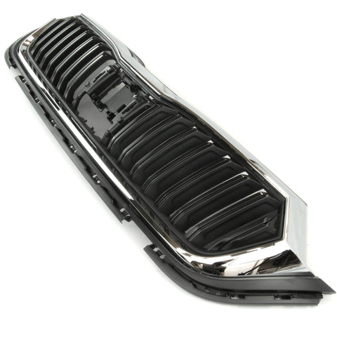 Front Bumper Grille Complete with Chrome Surround for Skoda Octavia mk4